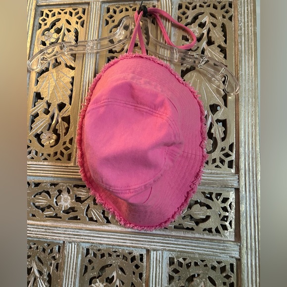 Maya Frayed Edge Bucket Hat🩷 Everyday hat - Picture 7 of 9